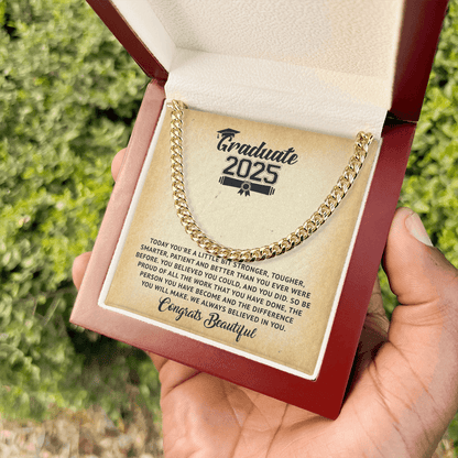 ZIAVIA  |  Cuban Chain Necklace  |  Graduate 2025