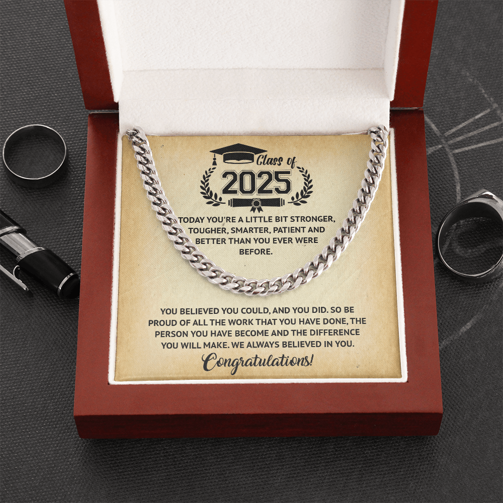 ZIAVIA  |  Cuban Chain Necklace  |  Class Of 2025