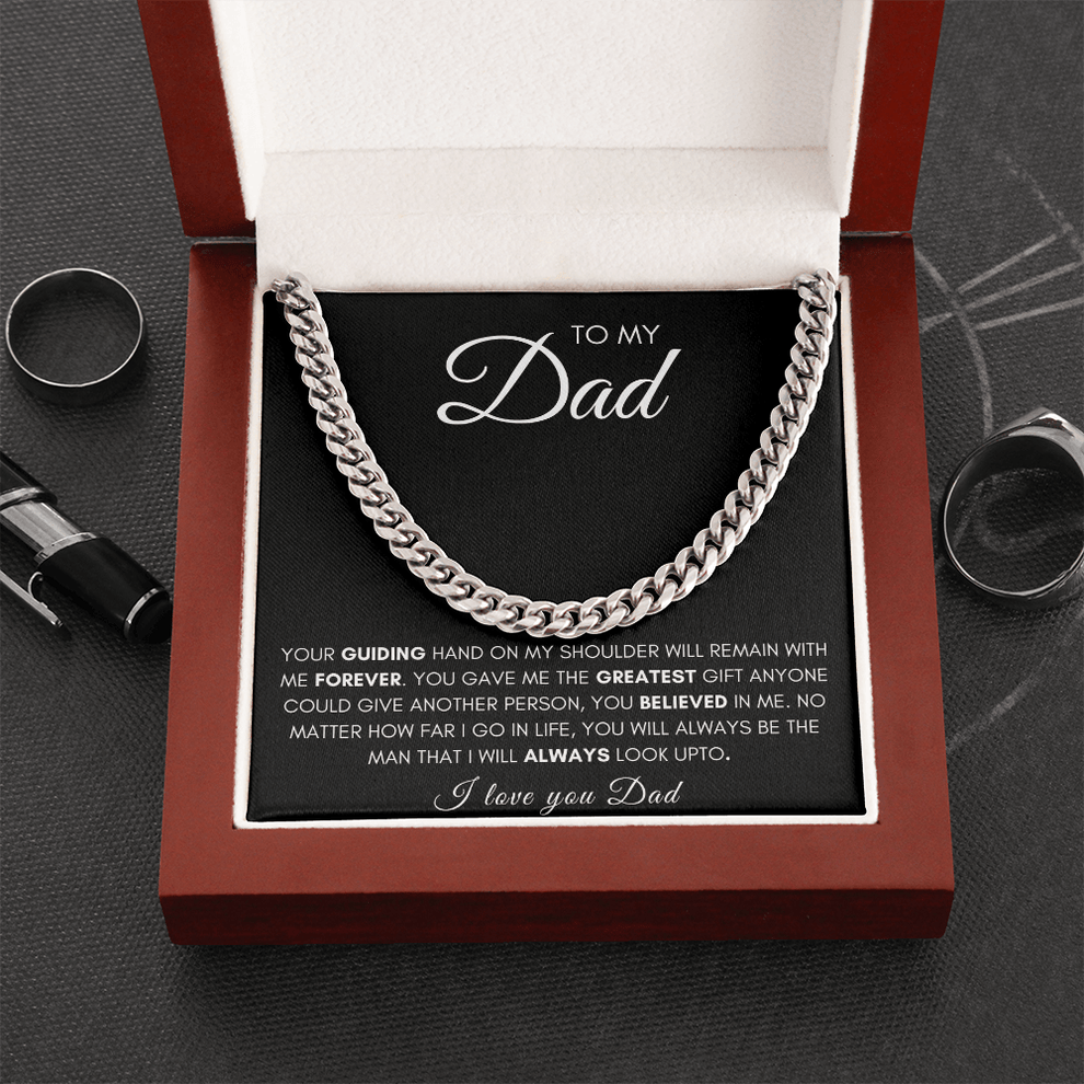 Gift for Dad Birthday Christmas Fathers Day Necklace – Ziavia