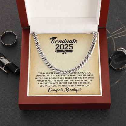 ZIAVIA  |  Cuban Chain Necklace  |  Graduate 2025