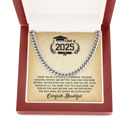 ZIAVIA  |  Cuban Chain Necklace  |  Class Of 25