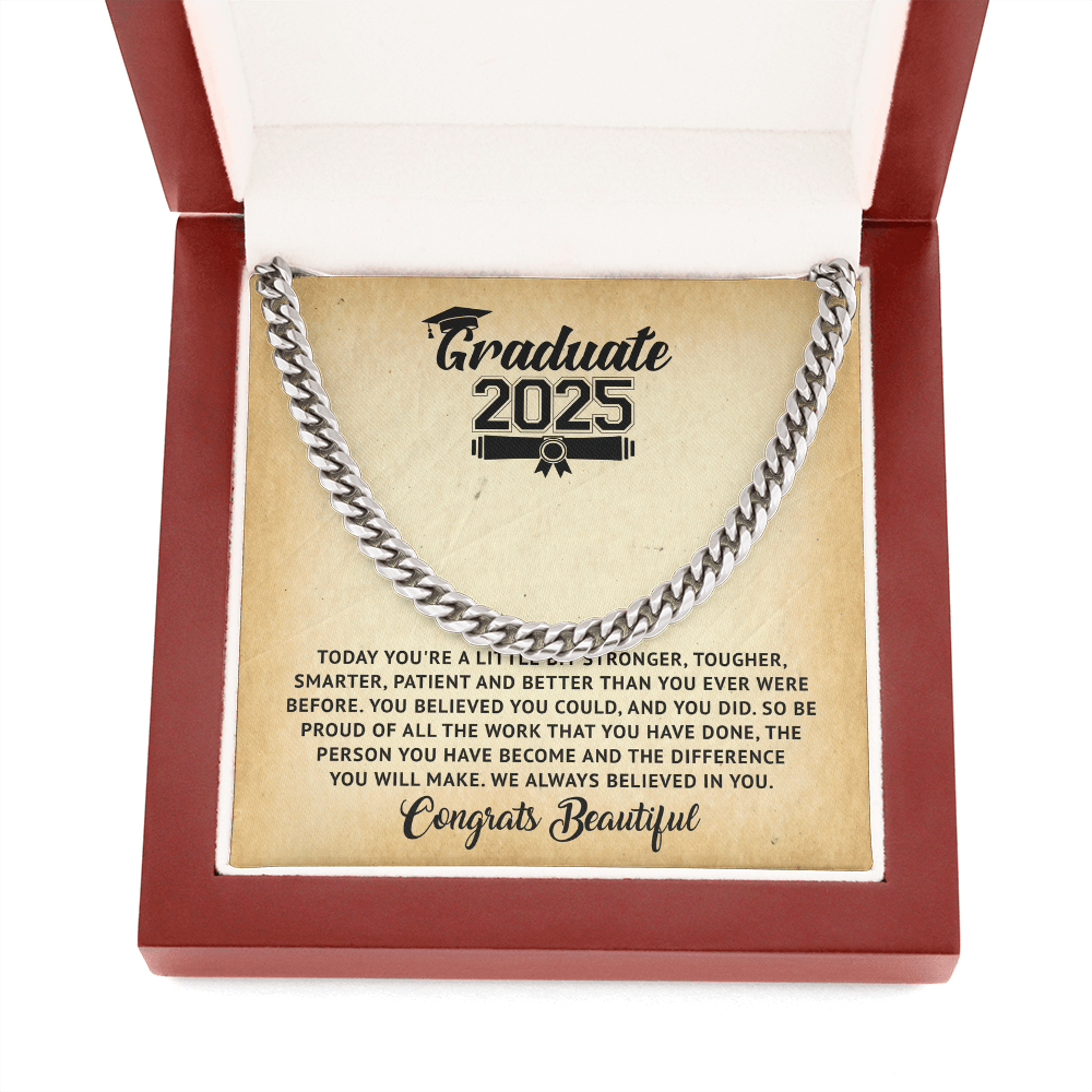 ZIAVIA  |  Cuban Chain Necklace  |  Graduate 2025