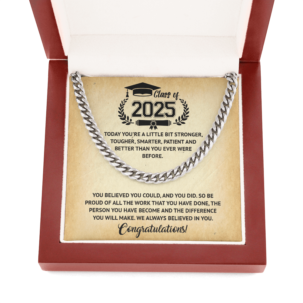 ZIAVIA  |  Cuban Chain Necklace  |  Class Of 2025