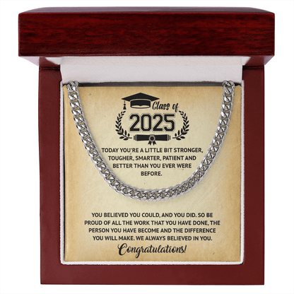 ZIAVIA  |  Cuban Chain Necklace  |  Class Of 2025