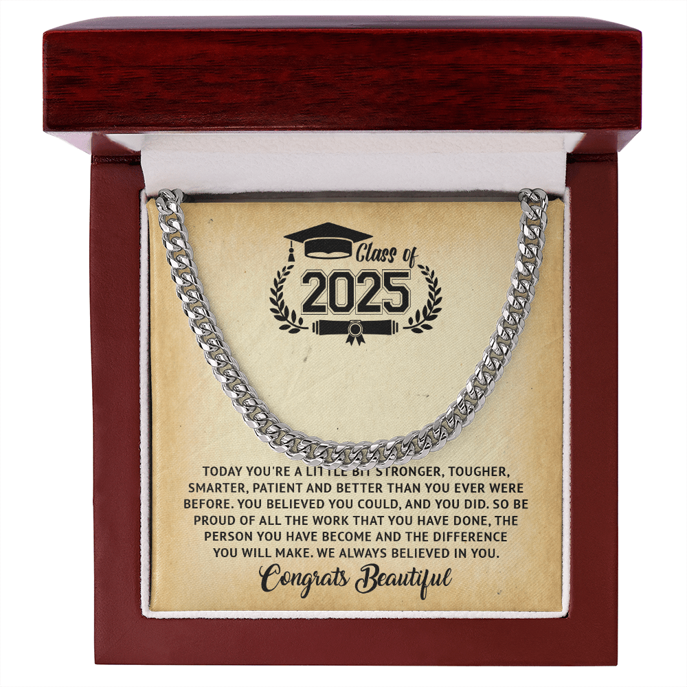 ZIAVIA  |  Cuban Chain Necklace  |  Class Of 25