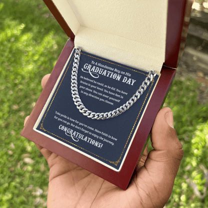 ZIAVIA  |  Cuban Chain Necklace  |  Graduation Day