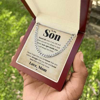 ZIAVIA  | Cuban Chain  |  Son Look Beside You