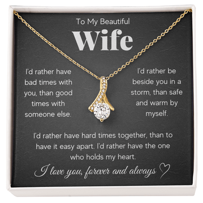 ZIAVIA  |  Alluring Necklace  |  Wife I'd Rather