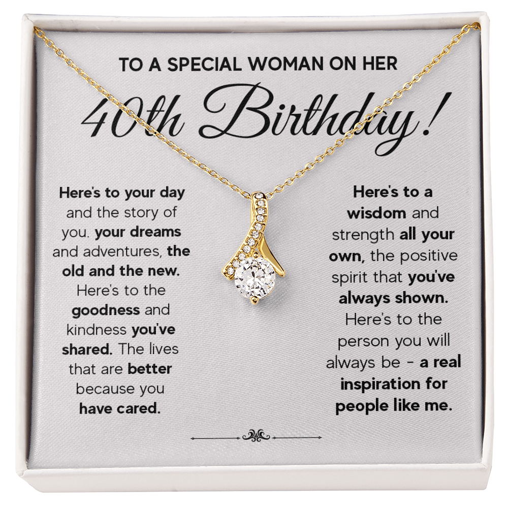 ZIAVIA  |  Alluring Necklace  |  Special Woman 40th Birthday