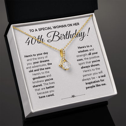 ZIAVIA  |  Alluring Necklace  |  Special Woman 40th Birthday