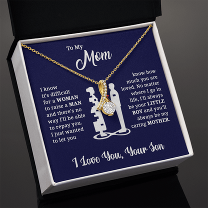 ZIAVIA  |  Alluring Necklace  |  Mom I Love You