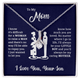 ZIAVIA  |  Alluring Necklace  |  Mom I Love You
