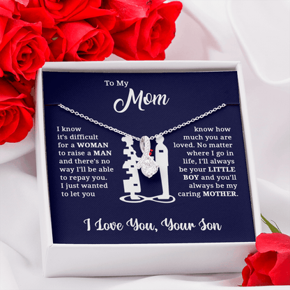 ZIAVIA  |  Alluring Necklace  |  Mom I Love You