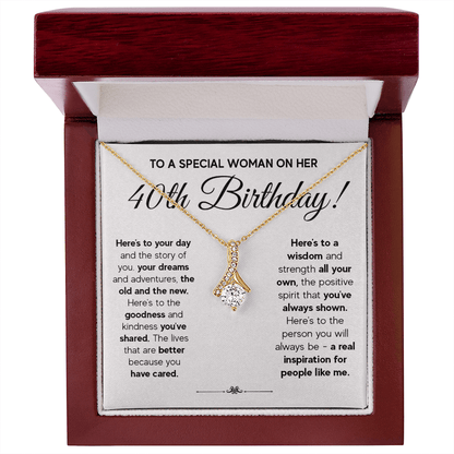 ZIAVIA  |  Alluring Necklace  |  Special Woman 40th Birthday