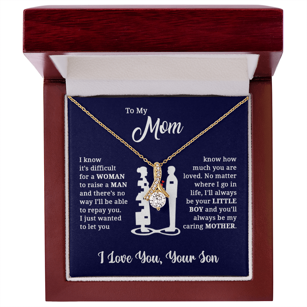 ZIAVIA  |  Alluring Necklace  |  Mom I Love You