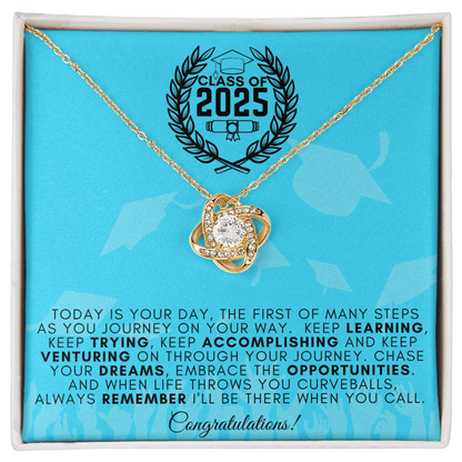 ZIAVIA  |  Vesta Knot Necklace  | Graduation 2025