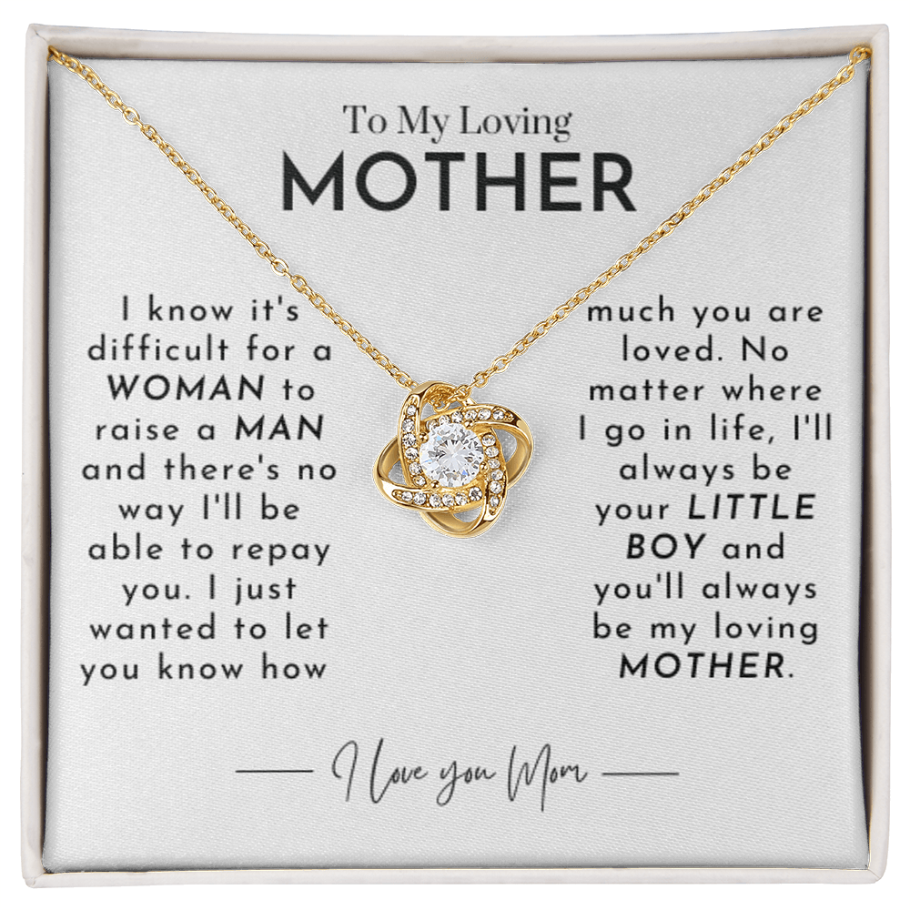 ZIAVIA  |  Vesta Knot Necklace  |  Loving Mother