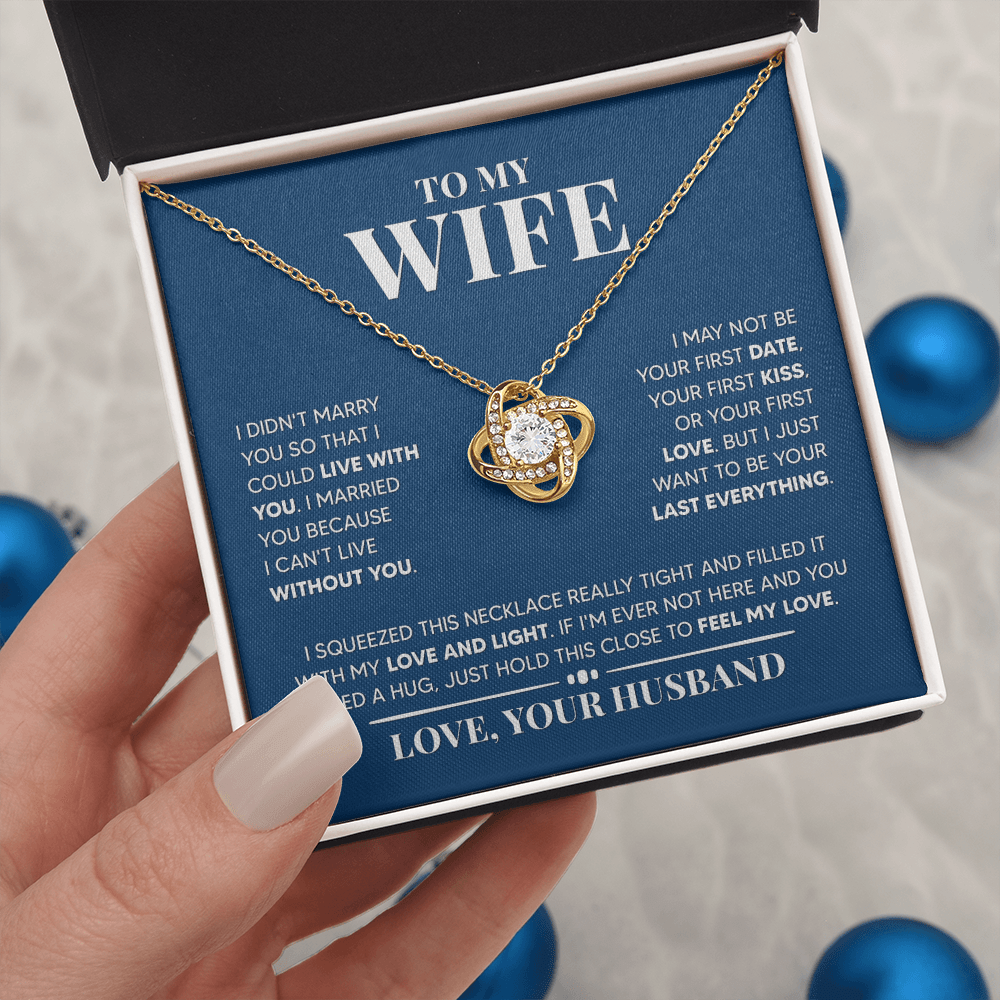 ZIAVIA  |  Vesta Knot Necklace  |  Wife Feel My Love