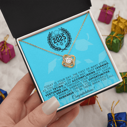 ZIAVIA  |  Vesta Knot Necklace  | Graduation 2025