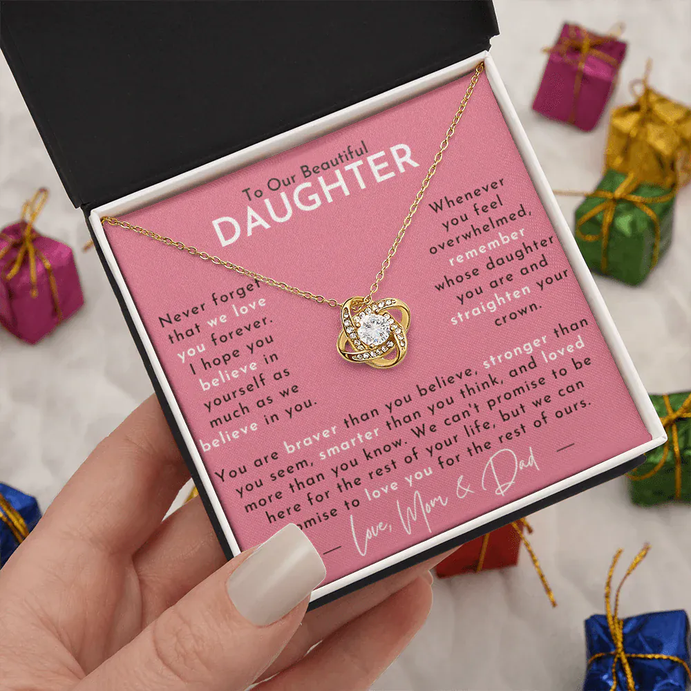 ZIAVIA  |  Vesta Knot Necklace  |  Our Beautiful Daughter