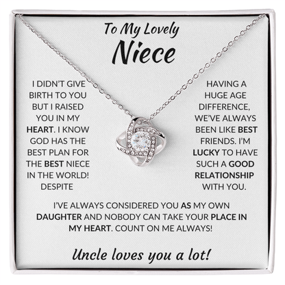 ZIAVIA  |  Vesta Knot Necklace  |  Niece Love Uncle