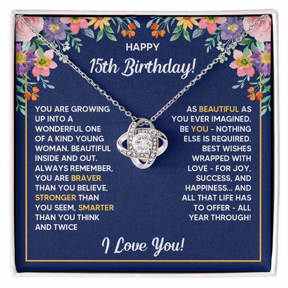 ZIAVIA  |  Vesta Knot Necklace  |  15th Birthday!