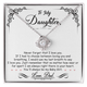 ZIAVIA  |  Vesta Knot Necklace  |  Daughter In My Heart