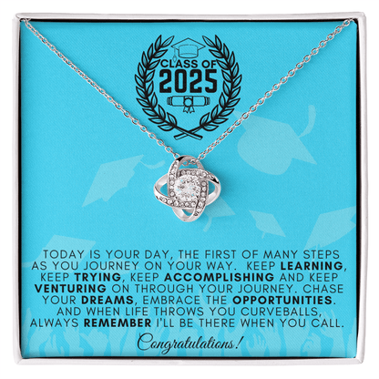 ZIAVIA  |  Vesta Knot Necklace  | Graduation 2025