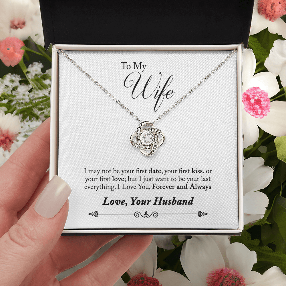 ZIAVIA  |  Vesta Knot Necklace  |  Wife Forever & Always