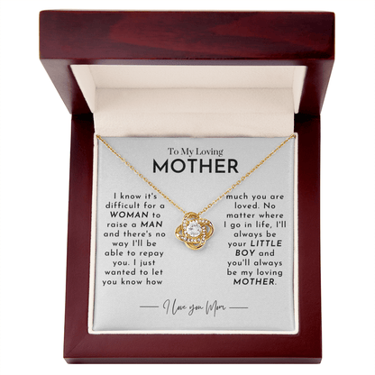 ZIAVIA  |  Vesta Knot Necklace  |  Loving Mother