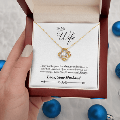 ZIAVIA  |  Vesta Knot Necklace  |  Wife Forever & Always