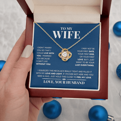 ZIAVIA  |  Vesta Knot Necklace  |  Wife Feel My Love