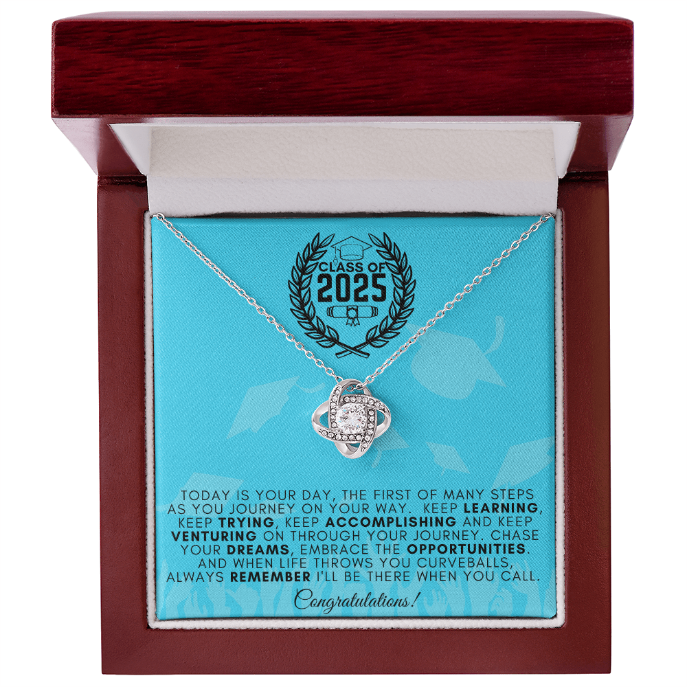 ZIAVIA  |  Vesta Knot Necklace  | Graduation 2025