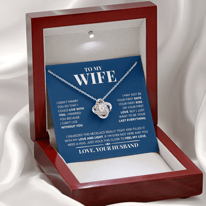 ZIAVIA  |  Vesta Knot Necklace  |  Wife Feel My Love