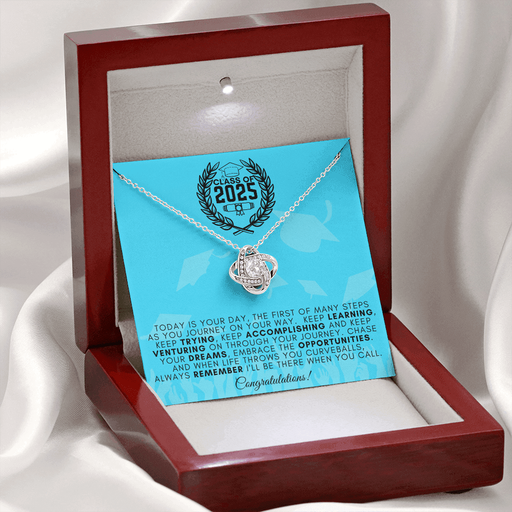 ZIAVIA  |  Vesta Knot Necklace  | Graduation 2025