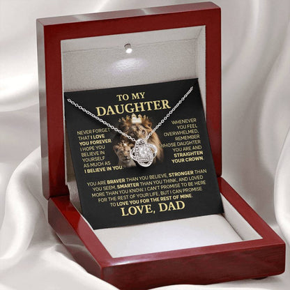 To My Daughter - I Love You Forever - Vetsa Knot Necklace | D