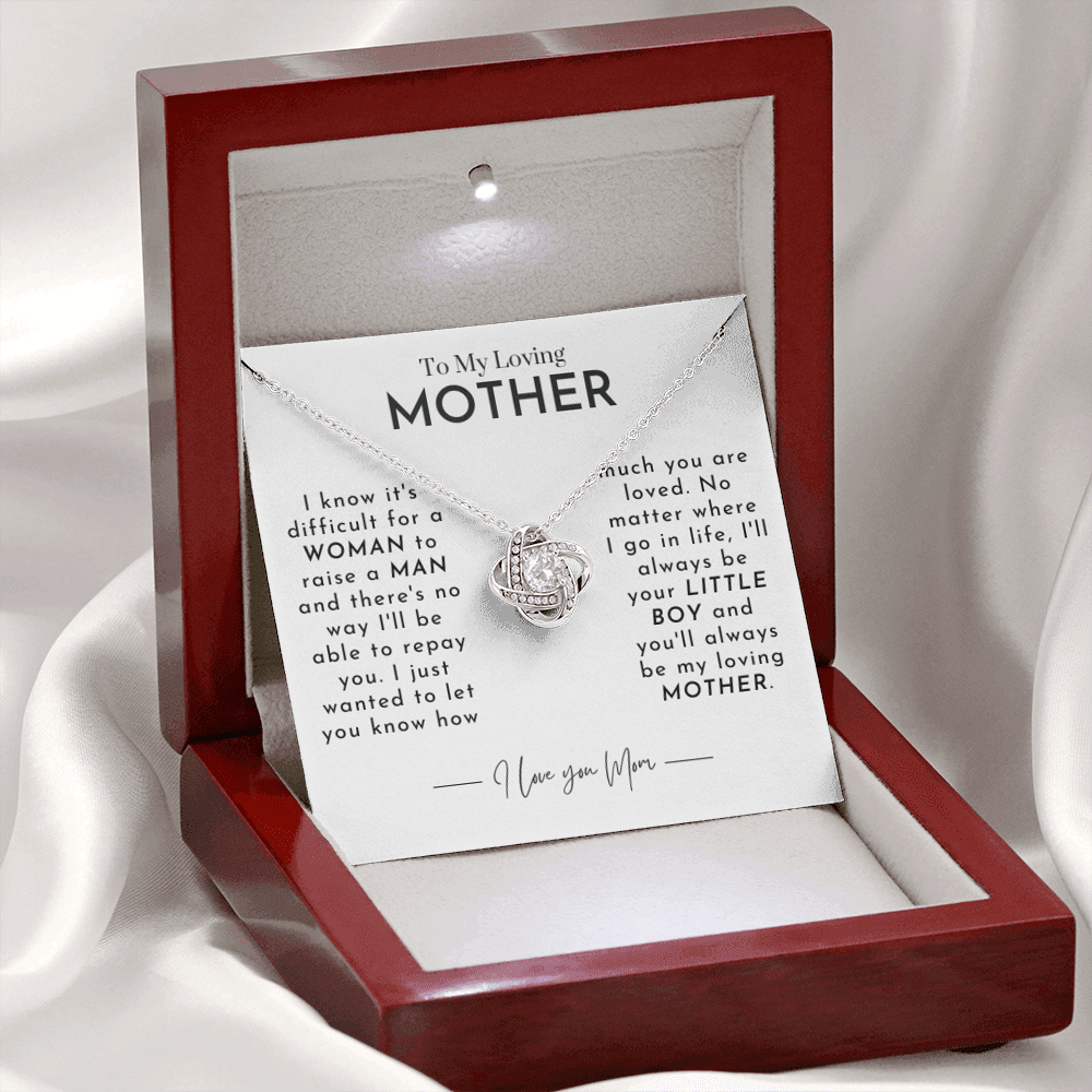 ZIAVIA  |  Vesta Knot Necklace  |  Loving Mother