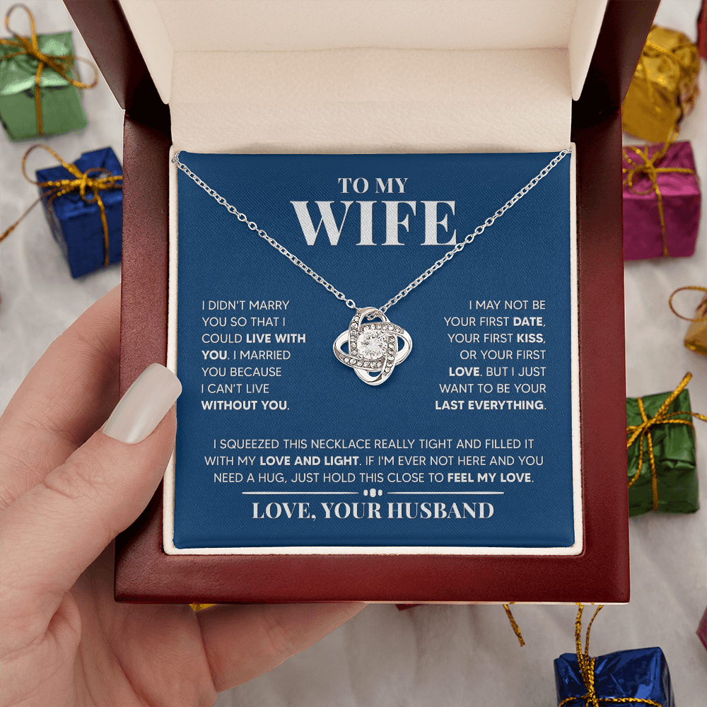 ZIAVIA  |  Vesta Knot Necklace  |  Wife Feel My Love