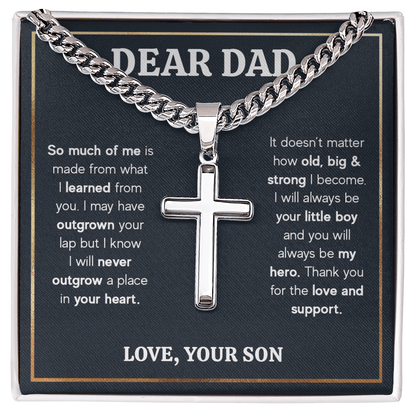 ZIAVIA  |  Cross Necklace  |  Dear Dad