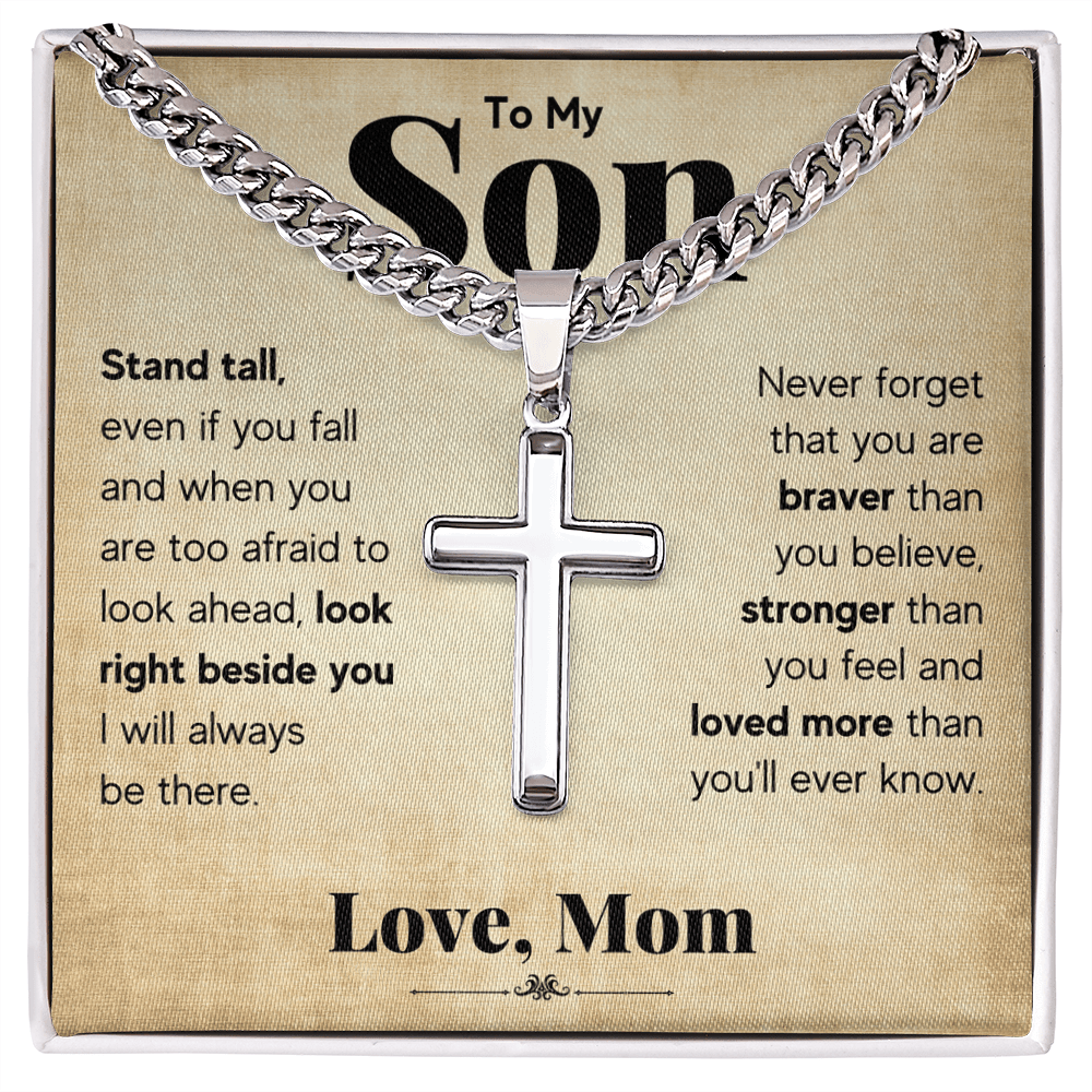 ZIAVIA  |  Cross Necklace  |  Son Stand Tall