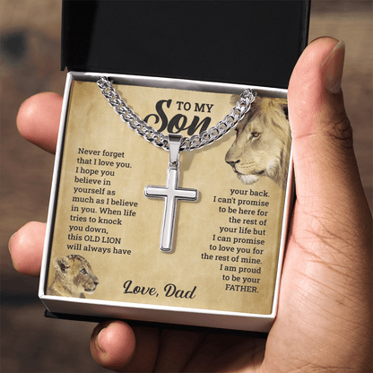 ZIAVIA  |  Cross Necklace  |  Son Never Forget