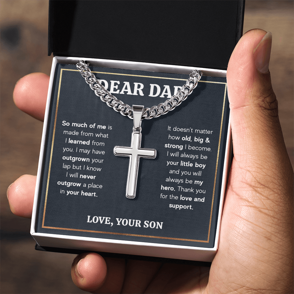 ZIAVIA  |  Cross Necklace  |  Dear Dad