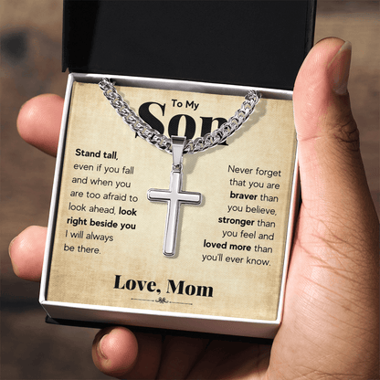 ZIAVIA  |  Cross Necklace  |  Son Stand Tall