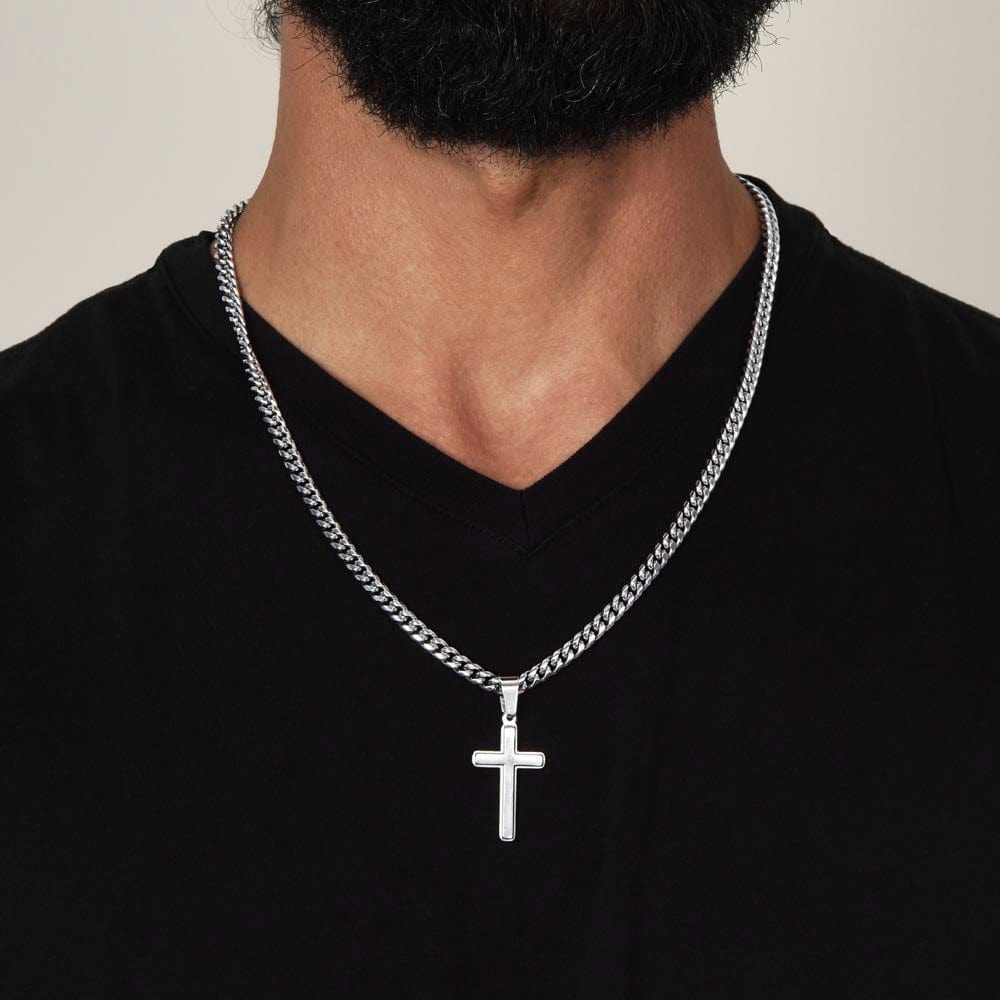 ZIAVIA  |  Cross Necklace  |  Husband Missing Piece