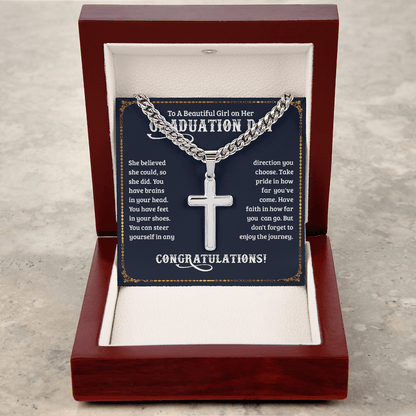 ZIAVIA  |  Cross Necklace  |  Graduation Day