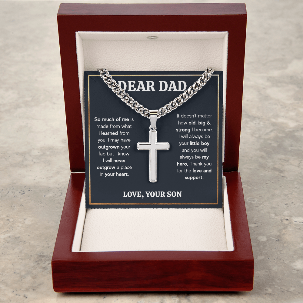 ZIAVIA  |  Cross Necklace  |  Dear Dad