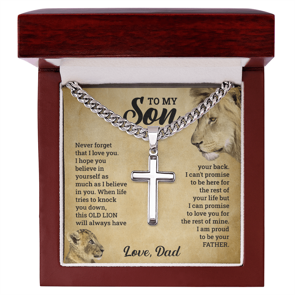 ZIAVIA  |  Cross Necklace  |  Son Never Forget