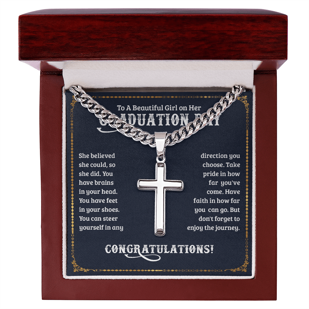 ZIAVIA  |  Cross Necklace  |  Graduation Day