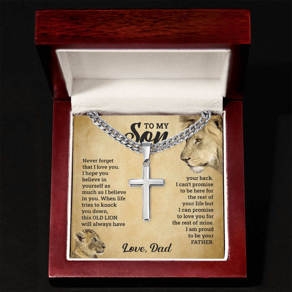 ZIAVIA  |  Cross Necklace  |  Son Never Forget