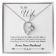 Mother's Day Gift for Wife | Last Everything | Heart Necklace